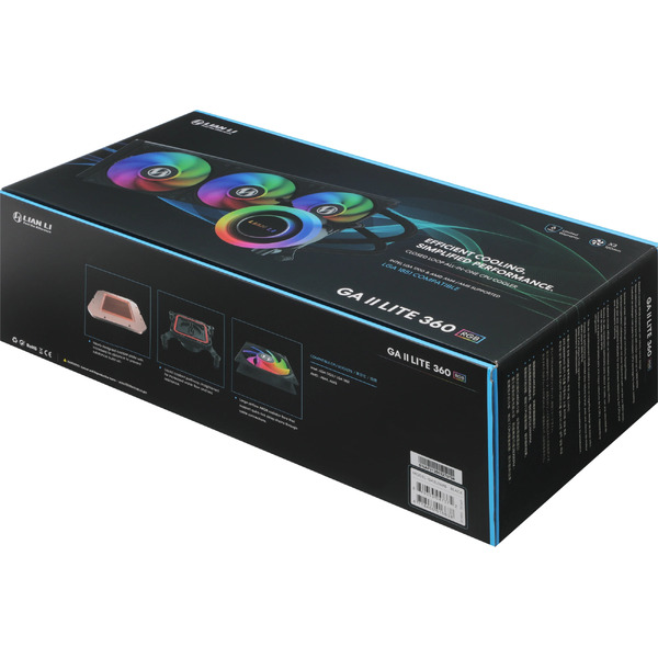 Система жидкостного охлаждения для процессора Lian Li GA II Lite 360 RGB G89.GA2L36RB.R0