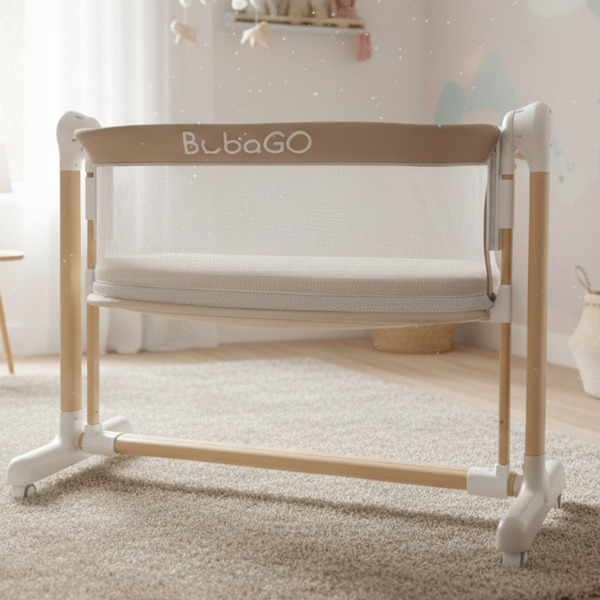 Кроватка детская трансформер BubaGo Virelle BG 172-2 (Бежевый)