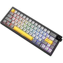 Клавиатура AJAZZ AK650 Dream Weaver Switch (черный/серый/желтый)