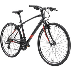 Велосипед Stark Terros 28.3 V черный матовый металлик/оранжевый,черный 18"  HQ-0014212