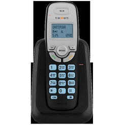 Телефон стандарта dect TEXET TX-D6905A черный