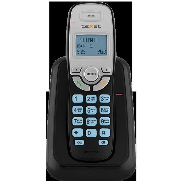 Телефон стандарта dect TEXET TX-D6905A черный