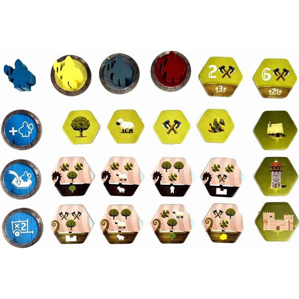 Настольная игра Стиль Жизни Остров Викингов GMG040