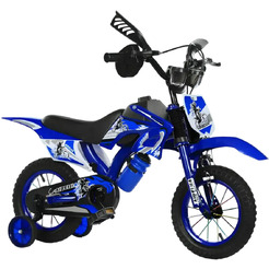 Велосипед детский YAYALE 210-001, 16" (синий)