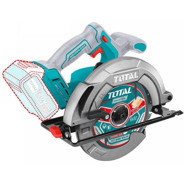 Циркулярная пила Total TSLI1851 (без АКБ и ЗУ)