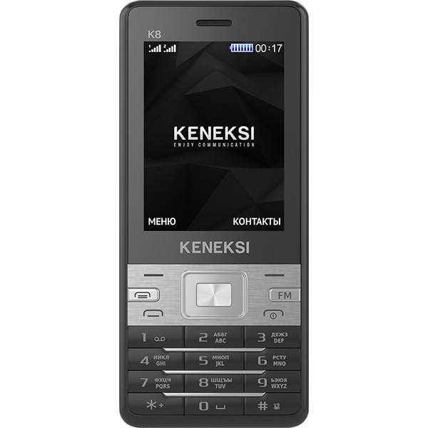 Сотовый телефон KENEKSI  K8 black