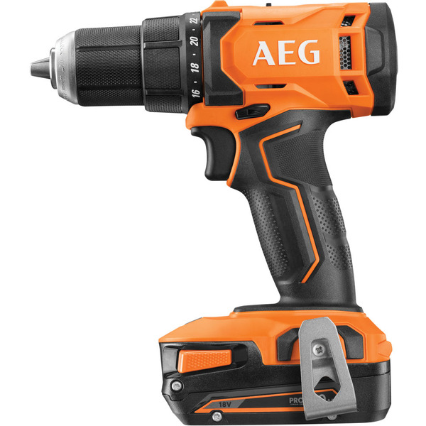 Дрель-шуруповерт AEG Powertools BS 18G4-202C (4935478630) с 2-мя АКБ, кейс