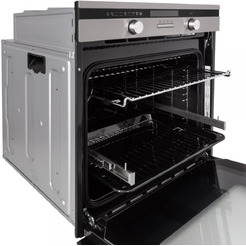 Электрический духовой шкаф EXITEQ EXO-403 (черный/нержавеющая сталь)