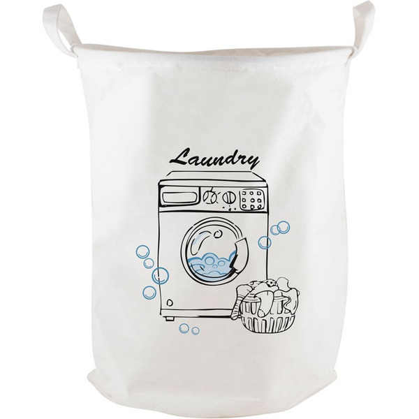 Корзина для белья тканевая Рыжий кот, Стиралка, TLB-01, арт.M312183, 38х38х48см