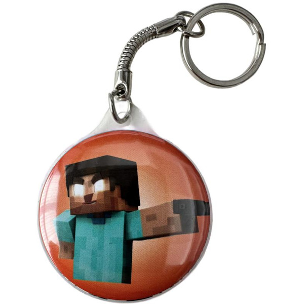 Брелок сувенирный "Дай 5 Добру" (Майнкрафт) в ассортименте