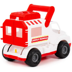 Автомобиль Полесье 490 КонсТрак - скорая помощь