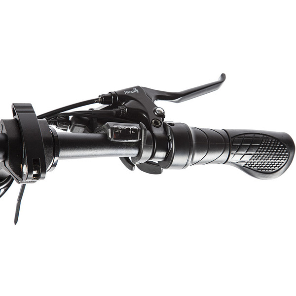 Велогибрид Eltreco Leto (черный/синий)