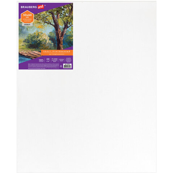 Холст для рисования BRAUBERG Art Debut 191025