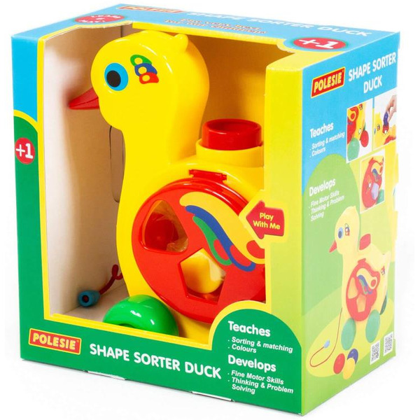 Сортер Полесье Уточка-несушка (в коробке)