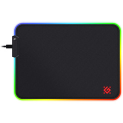 Игровой коврик для мыши DEFENDER 50008 Black L Light