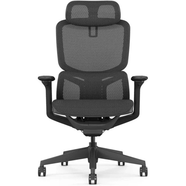 Кресло компьютерное SitZone E-JX-001А сетка, черный, крестов. пластик