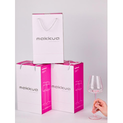 Набор бокалов для вина Makkua MR500 Wine series Crystal Elegance Rose