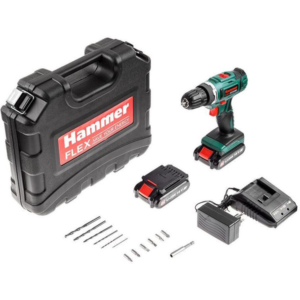 Дрель-шуруповерт Hammer Flex ACD185Li