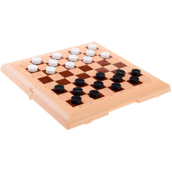 Настольная игра Десятое королевство Шашки-шахматы деревянные 40*40 05576