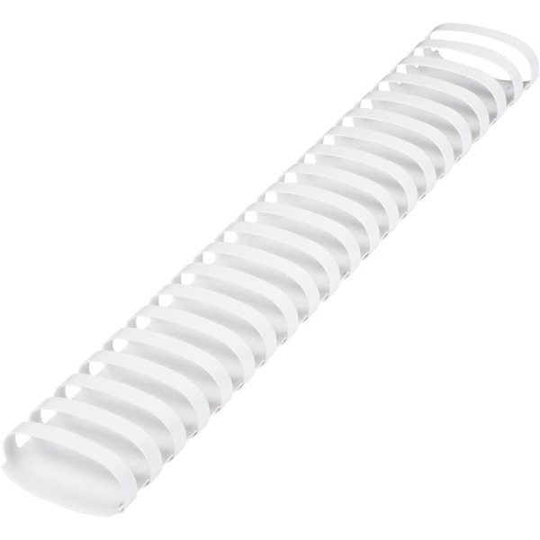 Пластиковая пружина для переплета BRAUBERG A4 51 мм 50 шт 530935 (белый)