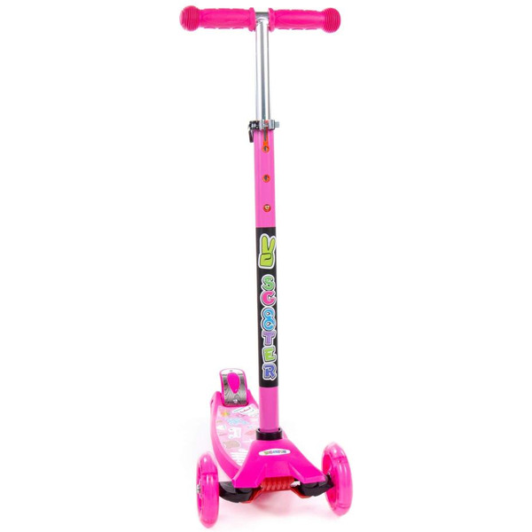 Самокат Полесье 0072 94568 (малиновый)