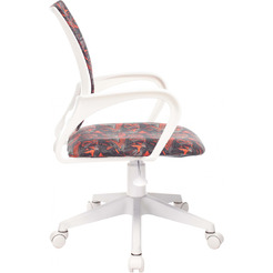 Кресло детское Бюрократ KD-W4 (черный/красный)