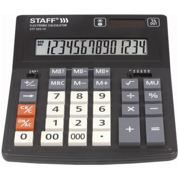 Калькулятор Staff Plus STF-333-14 (250416)
