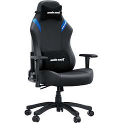 Игровое кресло AndaSeat Luna L, черный/синий (AD18-44-BS-PV)