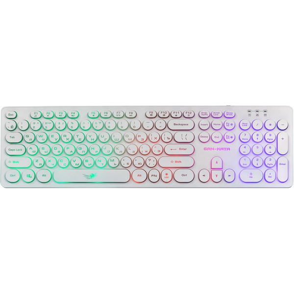 Клавиатура Dialog Gan-Kata KGK-16U (белый)