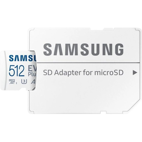Карта памяти Samsung EVO Plus microSDXC MB-MC512SA 512GB (с адаптером)
