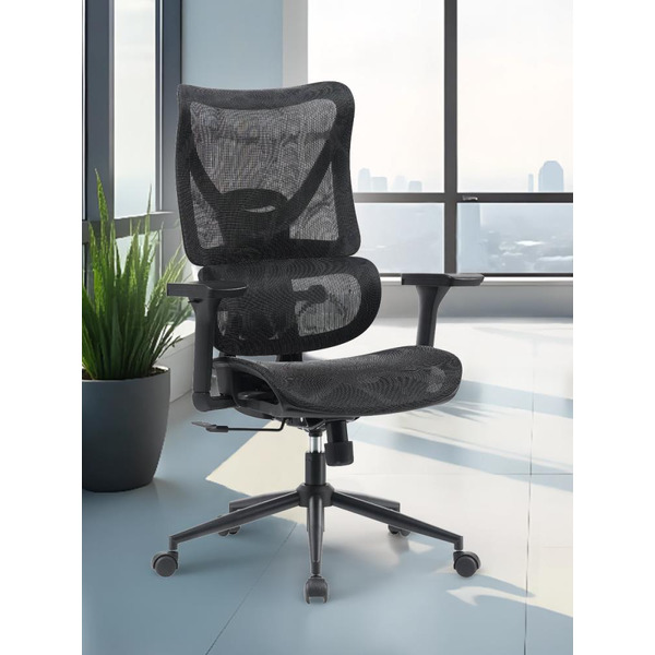 Офисное кресло MYROO Office HS-3853H-1-B Wizard Black