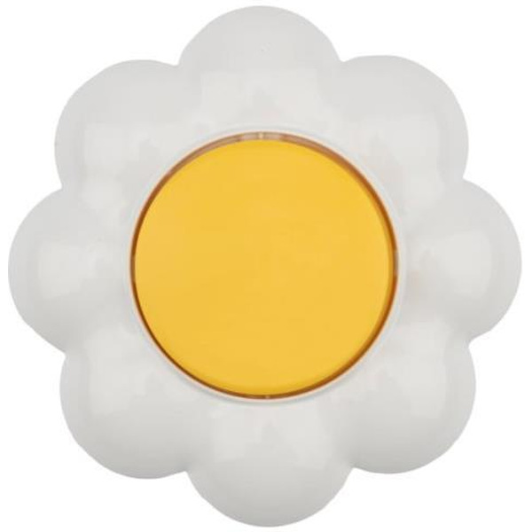 Выключатель одноклавишный KRANZ HAPPY Ромашка KR-78-0620