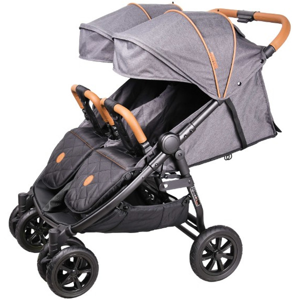 Прогулочная коляска COLETTO Enzo Twin (темно-серый)