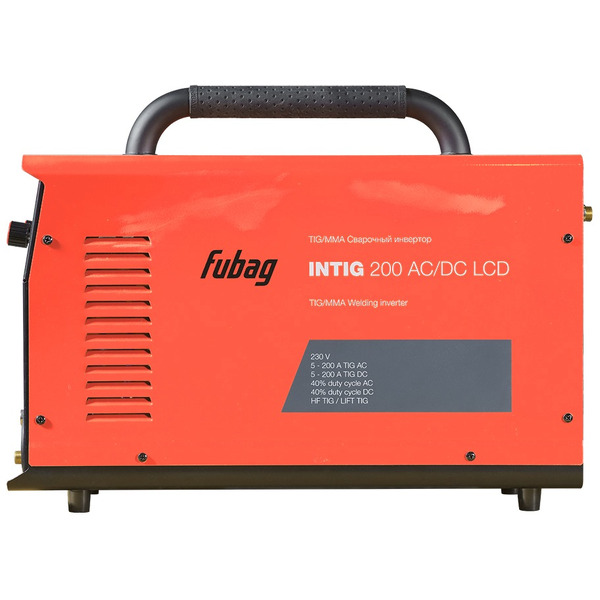 Сварочный инвертор Fubag INTIG 200 AC/DC Pulse LCD 31592.1