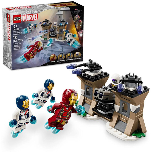 Конструктор Lego 76288 (Marvel, Железный человек и легионеры против Солдата Гидры)