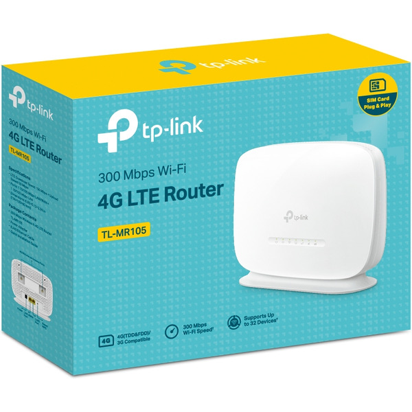 4G Wi-Fi роутер TP-Link TL-MR105