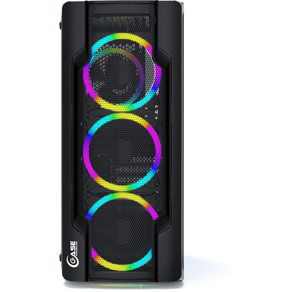 Корпус Powercase Mistral X4 Mesh LED CMIXB-L4