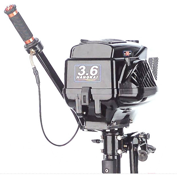 Мотор лодочный Hangkai 3.6 HP 2-тактный