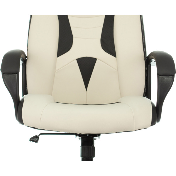 Кресло игровое Zombie 8 (1583543) белый/черный