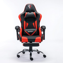 Кресло BRABIX Dexter GM-135 (черный/красный) 532799