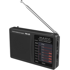 Радиоприемник Maxvi PR-01 (серый)