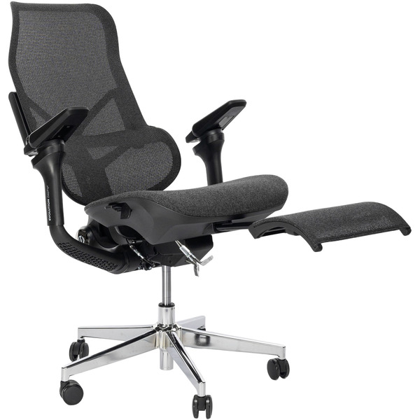 Кресло компьютерное EVOLUTION Zephyr FABRIC Black