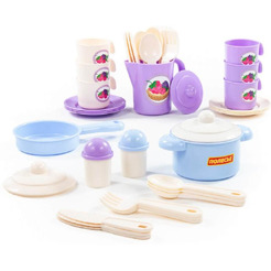 Набор детской посуды Полесье Настенька на 6 персон (V1) 79954