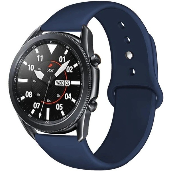 Ремешок Bingo Button для Amazfit GTR 47mm Темно-синий