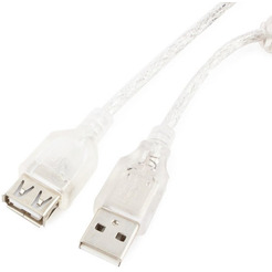 Удлинитель кабеля Cablexpert CCF-USB2-AMAF-TR-0.75M