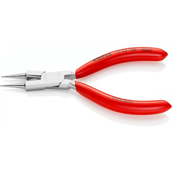 Круглогубцы ювелира с режущей кромкой Knipex 19 03 130
