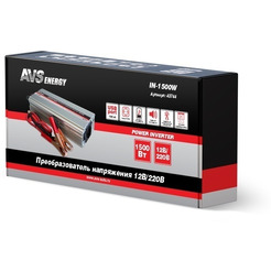 Автомобильный инвертор AVS 12/220V IN-1500W