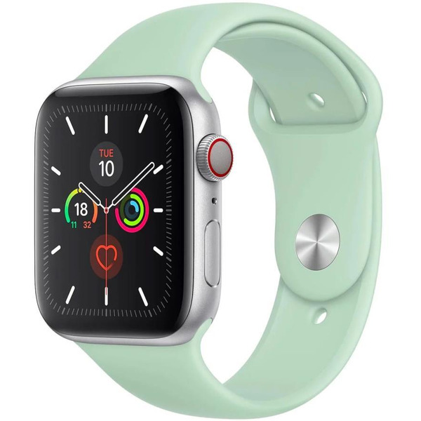 Ремешок Bingo Silicone для APPLE Watch 42/44/45mm (S) Зеленый
