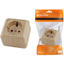 Розетка TDM Electric Ладога SQ1801-0054