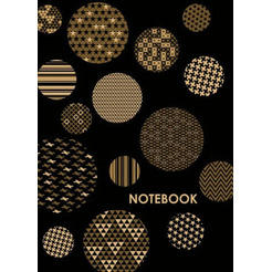 Записная книжка ЗОЛОТЫЕ КРУГИ 45717/А6+ 192стр. ФЕНИКС